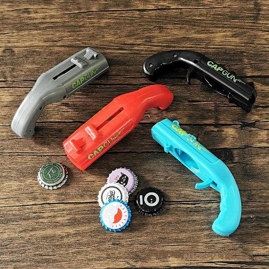 Cap Gun Bottle Opener Portable